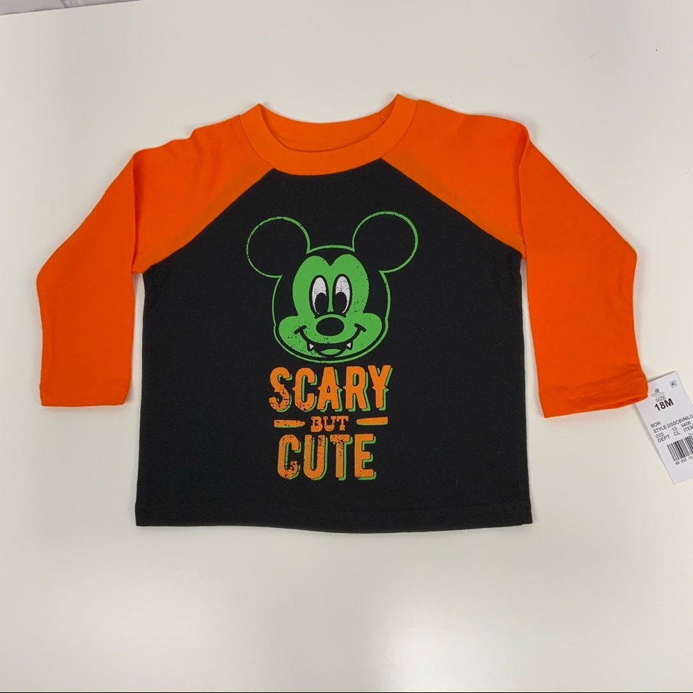Disney Mickey Mouse Halloween T-shirt Various Sizes 12M - 2T